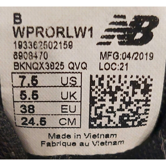 New Balance FuelCore Vizo Pro Run Shoes White Pink WPRORLW1 Womens Size 7.5 M - Picture 10 of 10